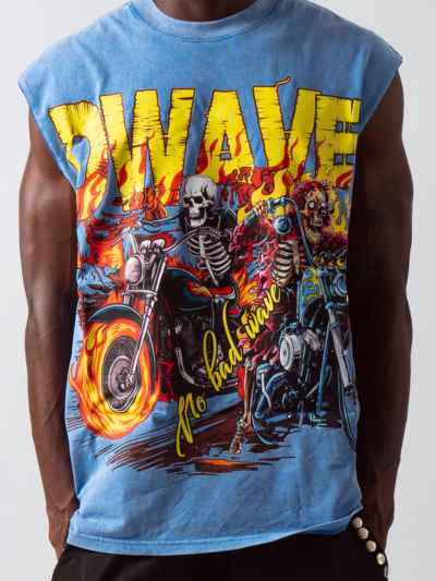 NoBadWave biker armless tee