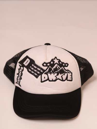 EXCLUSIVE TRUCKS WAVE EMBROIDERED PATCH CAP.
