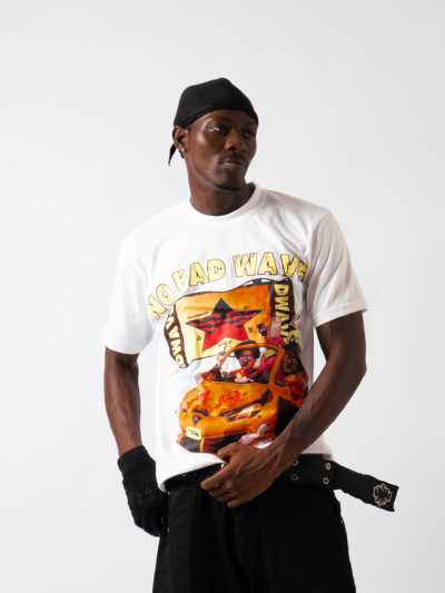 Next to street shirt - White