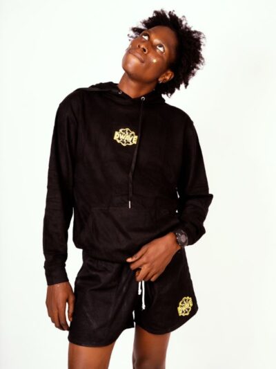 NoBadWave Drawstring Shorts – Black Edition - Image 3